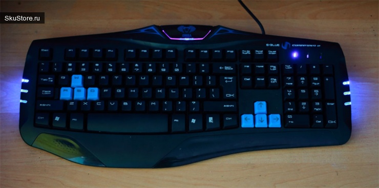 Подсветка клавиатуры E-blue Cobra