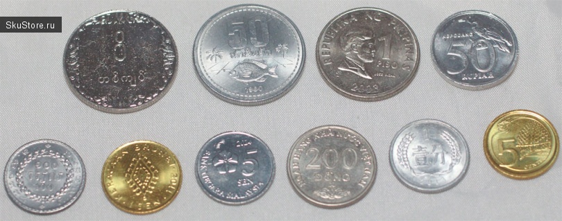 Коллекция монет с Алиэкспресс - решка