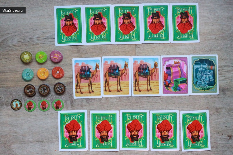 Карточная игра Джайпур - правила