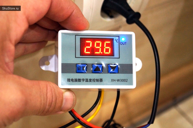 Обзор и настройка термостата XH-W3002