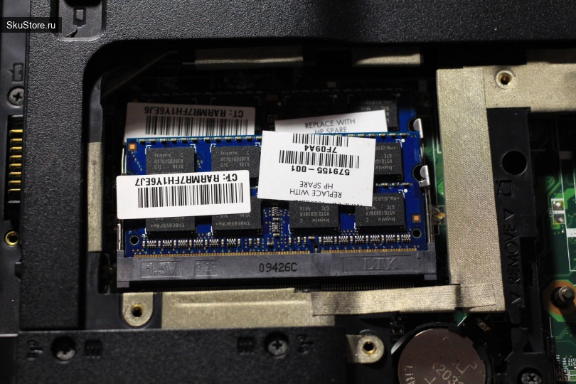Оперативная память SODIMM DDR3 от Samsung