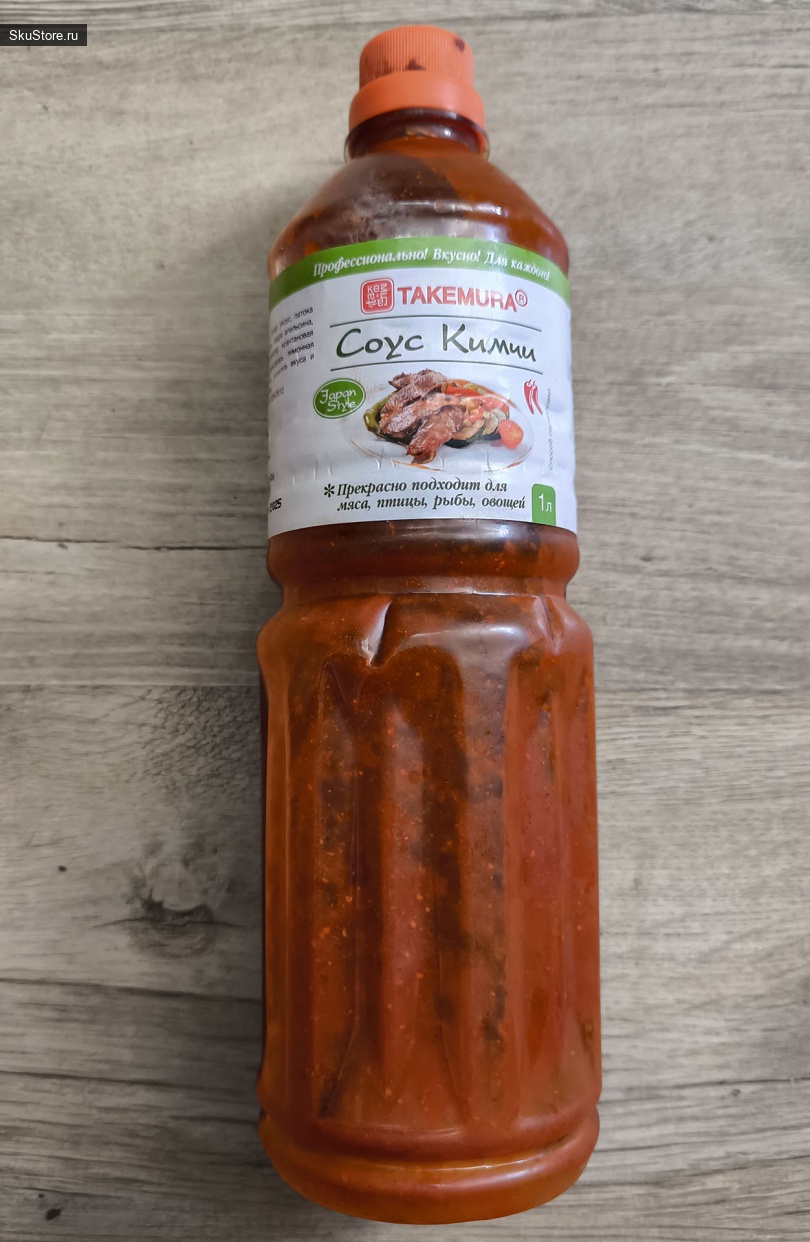 Соус Takemura Кимчи острый 1л Соус Takemura Кимчи острый 1л