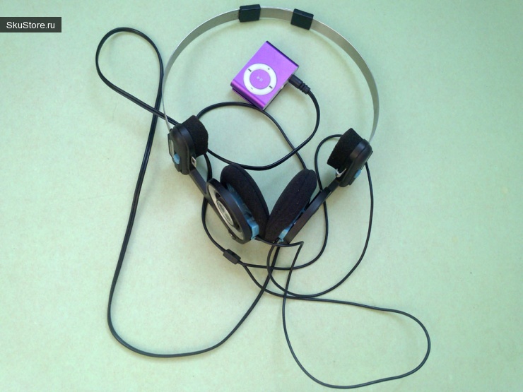 Миниатюрный MP3-плеер с наушниками KOSS Porta Pro