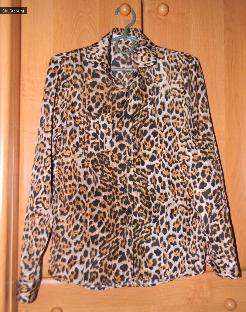 Леопардовая рубашка