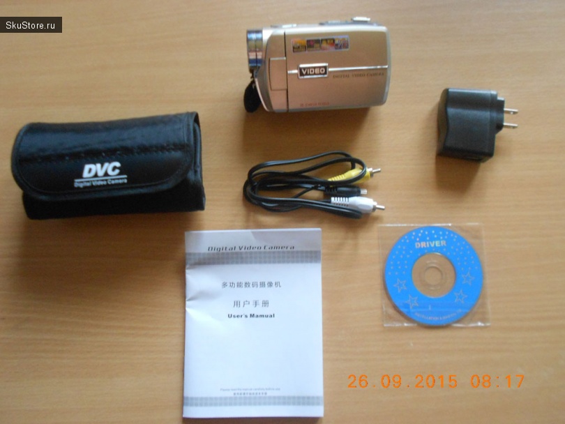 DV-106 Digital Video Camera - комплектация