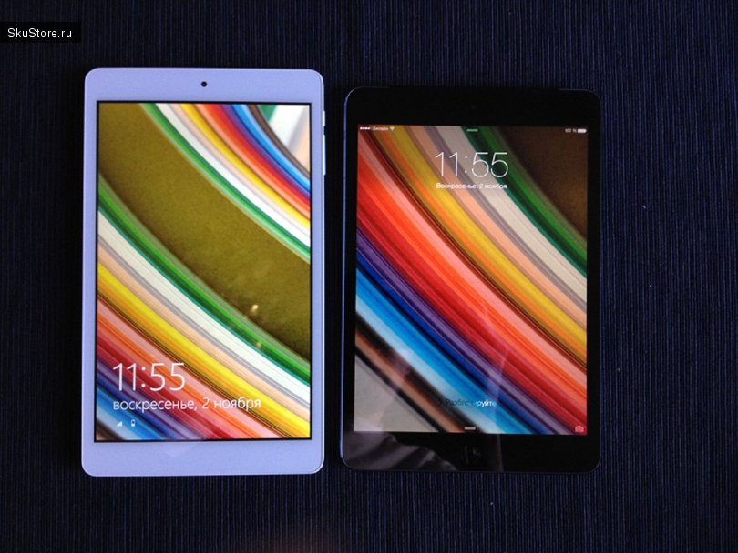 Teclast X80H и iPad mini
