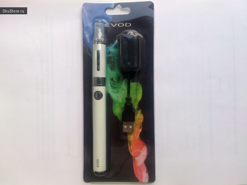 Упаковка с электронной сигаретой Evod MT3