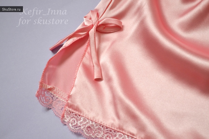 Прелестная розовая пижамка для милых девушек