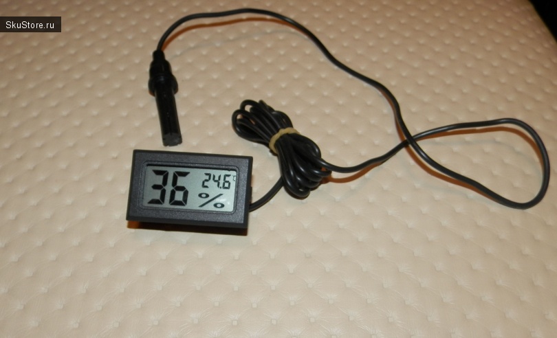 Цифровой термометр-гигрометр с Алиэкспресс