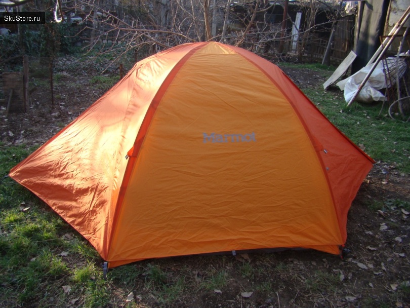 Трехсезонная палатка Marmot Ajax - фото на природе