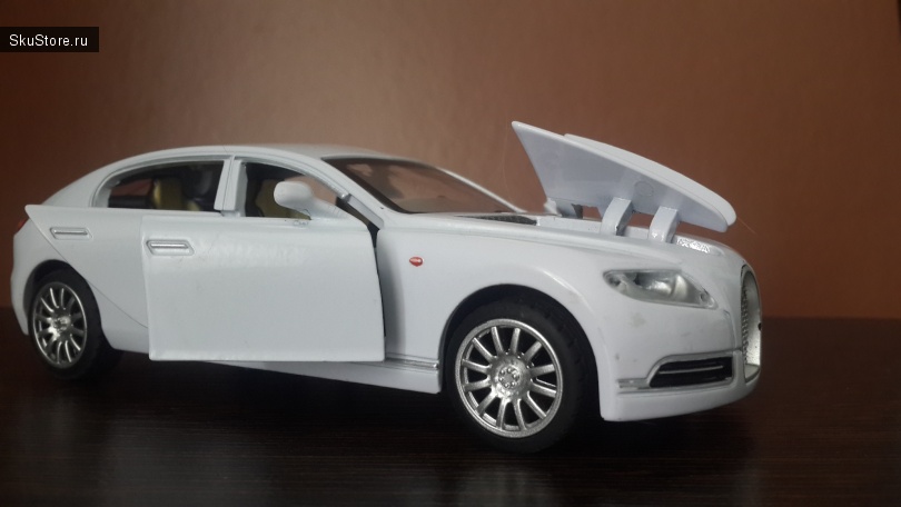Модель 1:32 Bugatti с Алиэкспресс