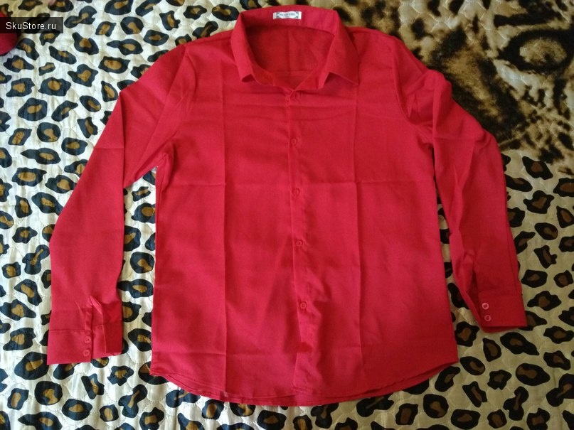 Яркая женская блузка с Алиэкспресс