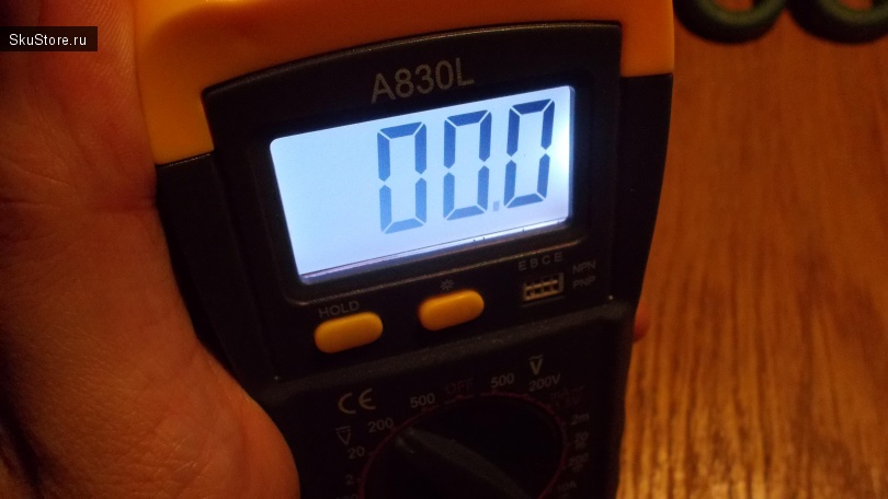 Мультиметр A830L - обзор