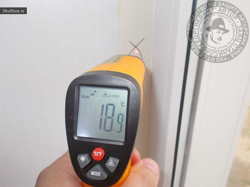 Пирометр (инфракрасный термометр) с Алиэкспресс