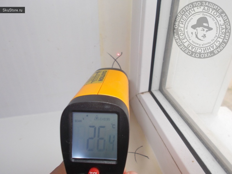 Пирометр (инфракрасный термометр) с Алиэкспресс