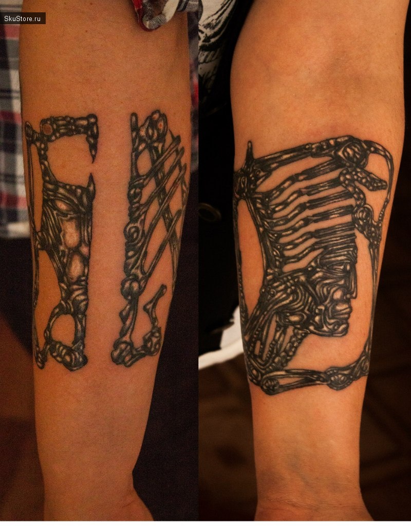 Примеры татуировок