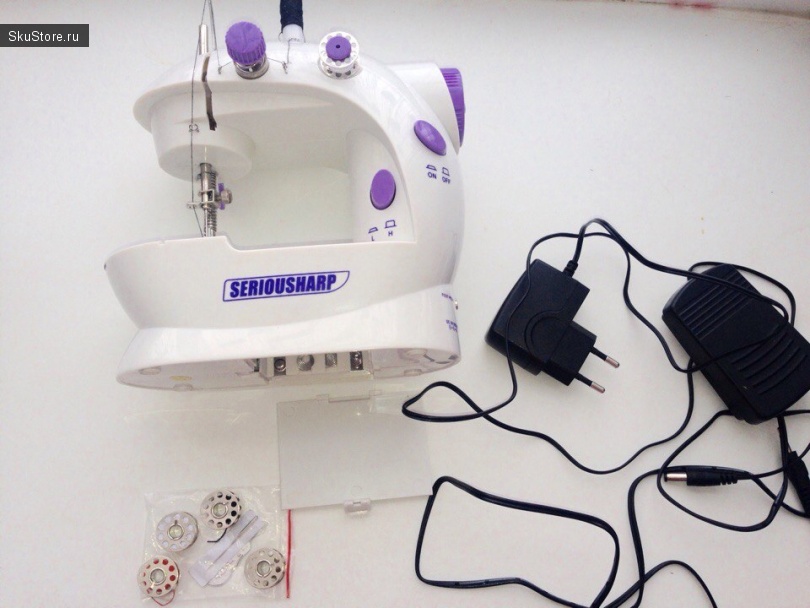 Миниатюрная швейная машинка SERIOUSHARP