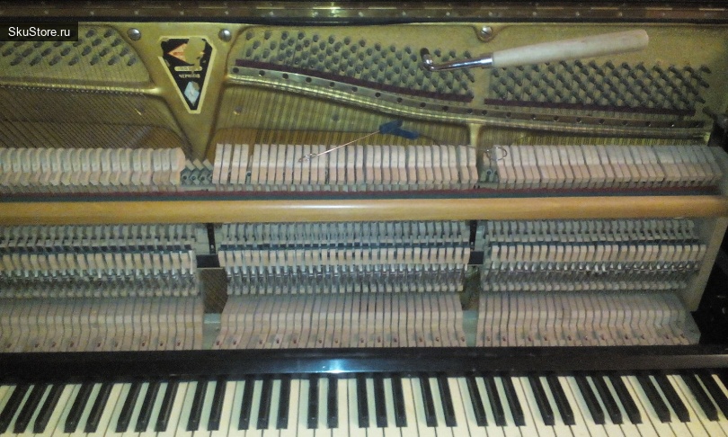 Набор инструментов для настройки пианино