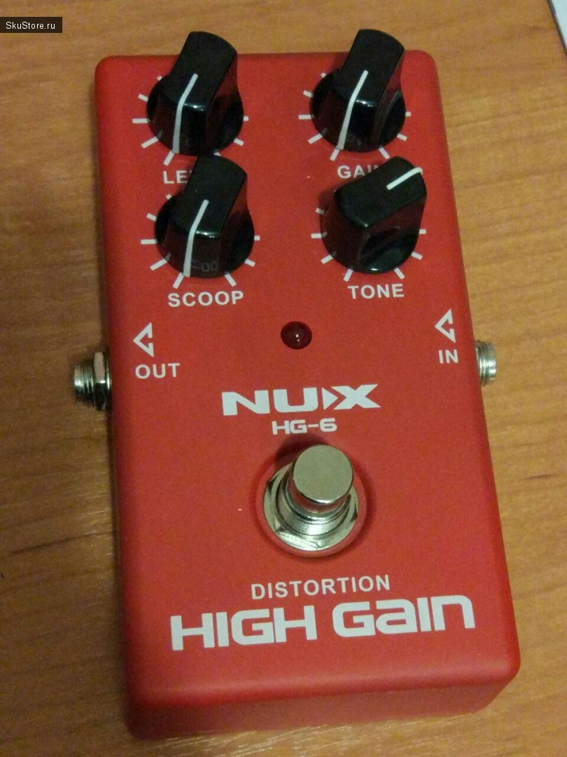 Педаль эффектов для гитары NUX HG-6