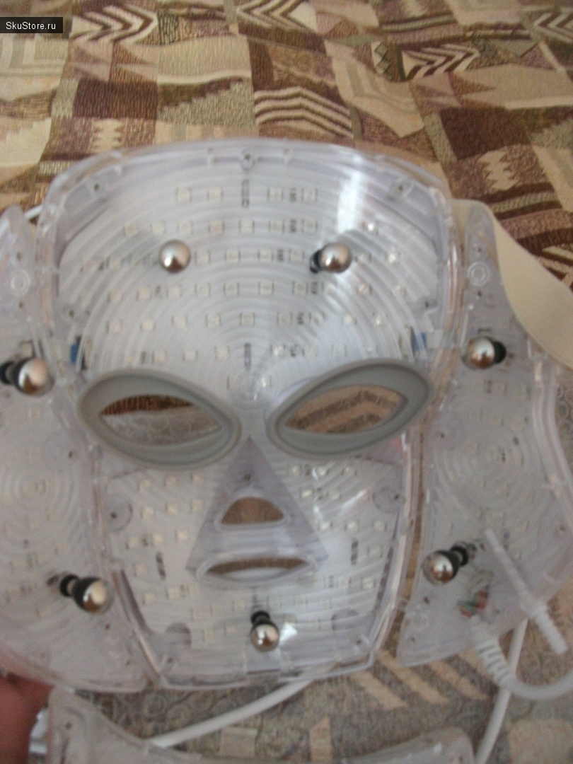 Световая чудо-маска Colorful LED beauty mask