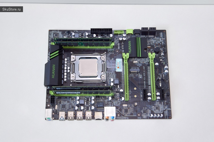 Серверный процессор XEON E5 2690 и материнская плата XUANANZHI X79