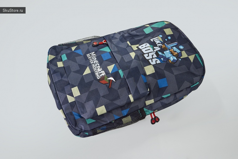 Детский рюкзак c изображениями Minecraft