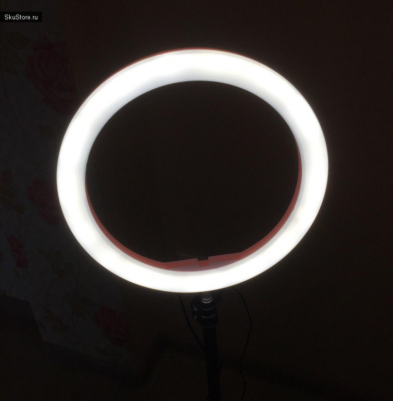 Светодиодная кольцевая лампа для фото с Aliexpress