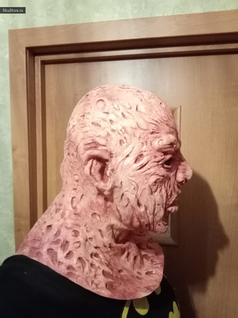 Латексная маска Фредди Крюгера с Алиэкспресс