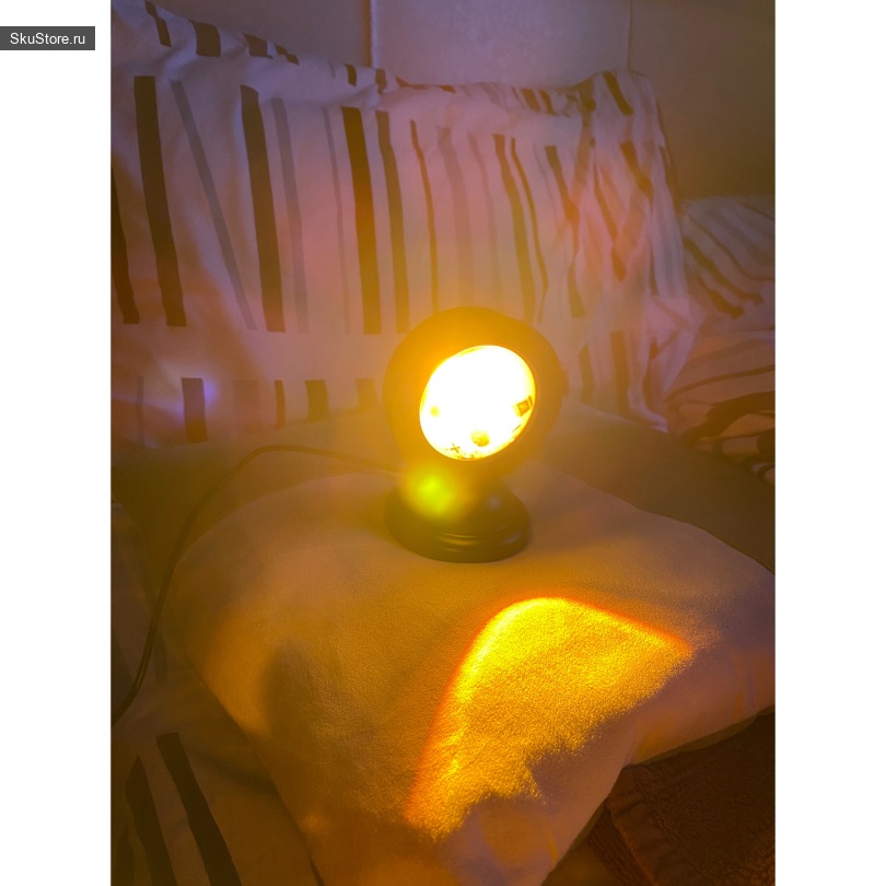 Светильник Sunset с Алиэкспресс - крутой девайс для ваших фотоснимков