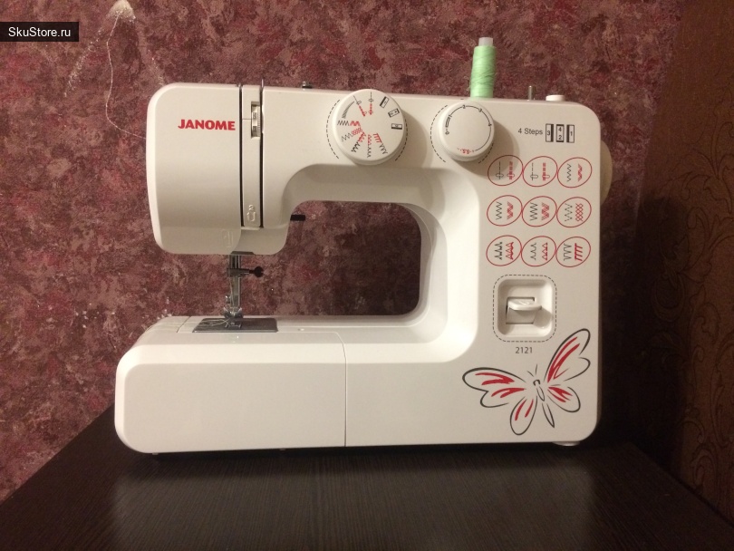 Швейная машинка Janome 2121 - обзор
