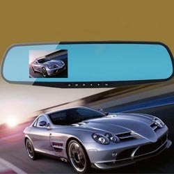 Видеорегистратор для автомобиля, зеркало заднего вида  HD 1080P LCD Screen Camera Car Vehicle Recorder