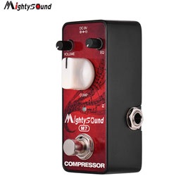 Гитарный компрессор с эквалайзером MightySound M7 - зачем нужен и что дает [+ видео-тестирование с гитарой, бас-гитарой и микрофоном]