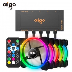 Светодиодные вентиляторы Aigo DR12 для игрового компьютера