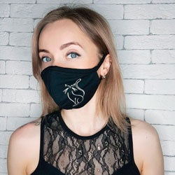 Многоразовые защитные маски с рисунком - защищаемся от коронавируса красиво