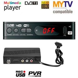 Цифровая приставка DVB T2 с возможностью просмотра IPTV
