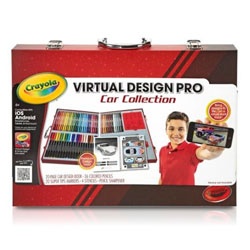 Crayola Virtual Design Pro-Cars Set - детский набор для творчества