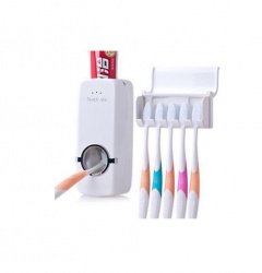 Автоматический дозатор для зубной пасты с настенным креплением для 5 щеток