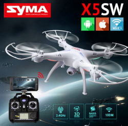 Квадрокоптер SYMA X5SW - идеальный подарок для мужчины в любом возрасте:)