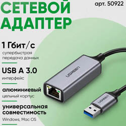 Гигабитный сетевой адаптер Ugreen USB 3.0 - LAN RJ45: как я подключил Mi Box S по проводу для идеального Steam Link. Обзор и настройка