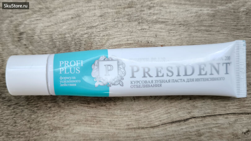 Зубная паста PROFI White Plus - тюбик